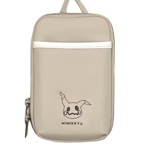 Mimikyu Round Zip Shoulder Purse