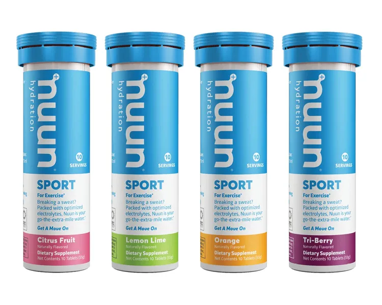 Nuun Sport: Electrolyte Drink Tablets, Citrus Berry Mixed Box, 10 Count (Pack of 4) - Citrus Berry Mix 10 Count (Pack of 4)