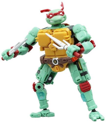 TMNT - MEGABOX - MB-18 - RAPHAEL (52TOYS) - Pre Owned