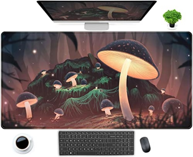Mushroom Mouse Desk Mat