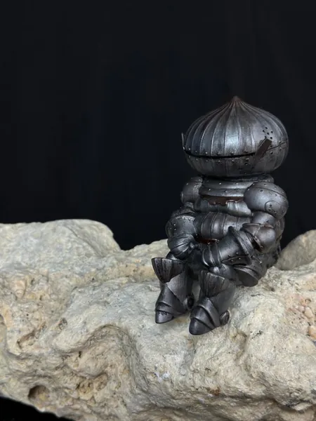 Dark Souls, Siegmeyer of Catarina, Onion knight, Figure, Statue, Sculpture, 3D, High quality handmade,