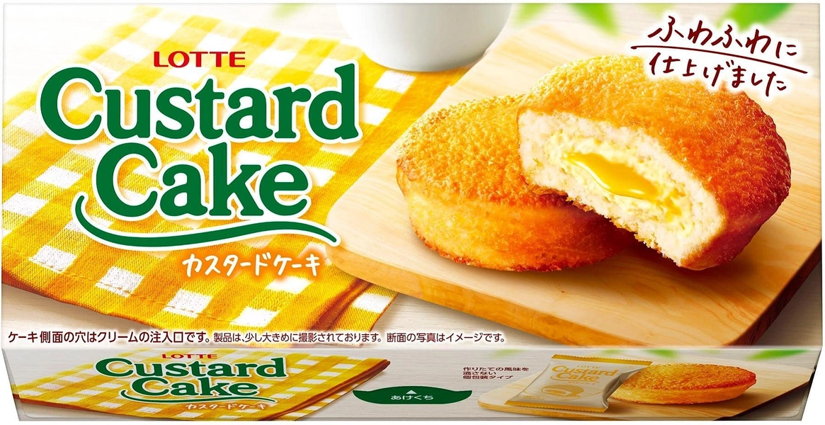 ロッテ カスタードケーキ 6個×5個