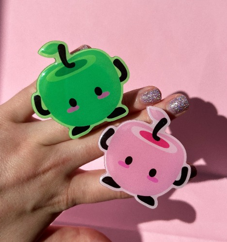 Apple Sprite Phone Grips | Green