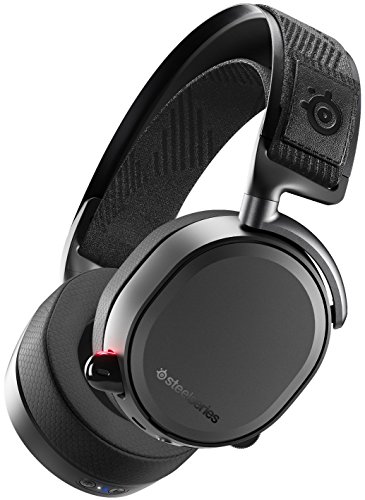 SteelSeries Arctis Pro Wireless - Gaming Headset - Hi-Res Speaker Drivers - Dual Wireless (2.4G & Bluetooth) - Dual Battery System - For PC, PS5 and PS4 - Black - Black - Wireless - Arctis Pro - Headset