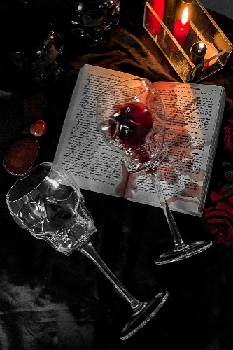 Cranium Wine Glass [CLEAR] | One Size / Clear / 100% Glass