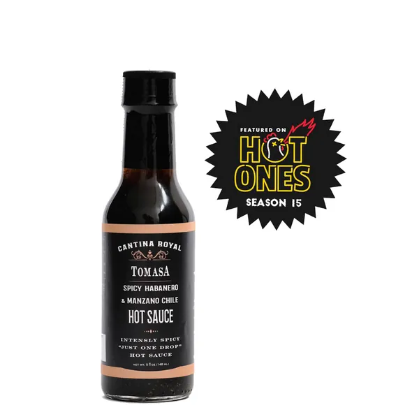 Tomasa Hot Sauce - Featured Hot Ones Season 15 by Cantina Royal Hot Sauce - 3-Pack