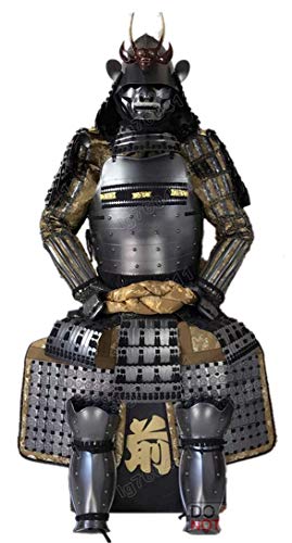 ARMORJ YUANJIA Japanese Wearable Rüstung Samurai Armor Peach Ghost Toyotomi Family Silver O26