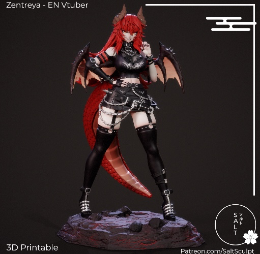 Zentreya - 3D Print STL