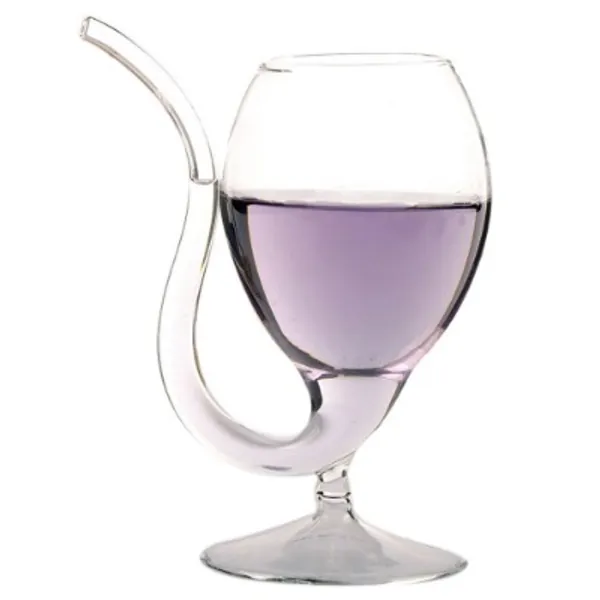 Adult Sippy Glass
