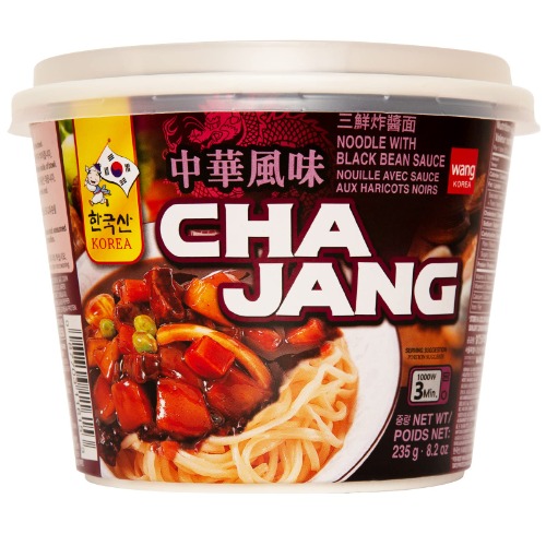 Wang Jjajang Sweet and Savory Black Bean Noodle, Pack of 1 - Jjajang(Pack of 1)