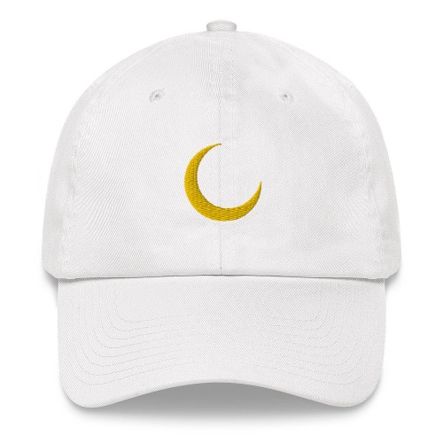 Crescent Moon - White