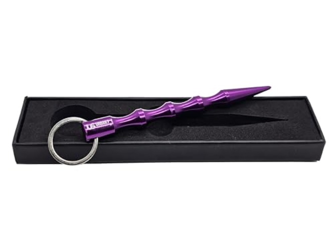 Urban Survivor Kubotan - Lila. Selbstverteidigungsstift mit ergonomischem Griff, legale Gegenstand zur Selbstverteidigung. Frauen Selbstverteidigung. Geschenk zur Selbstverteidigung