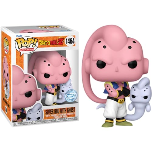 Funko Pop! Animation: Dragon Ball Z - Majin Buu (Super Buu Form) Ghost Attack - Special Edition Multicolor Exclusive #1464 (Special Editon) - Common Only - Special Editon