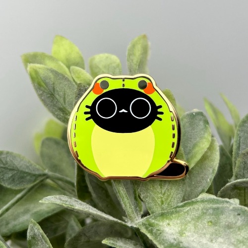 Definitely Not A Cat Pin - A Grade