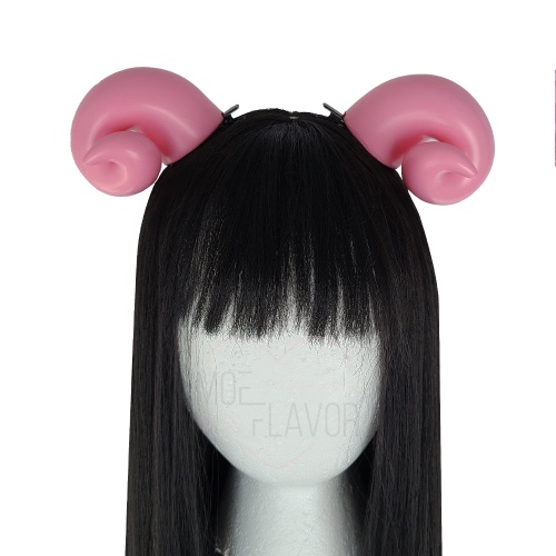 Pastel Succubus Horns - Pink