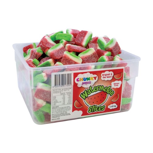 Chunky Funkeez Watermelon Slice Lollies, 1.45 kg