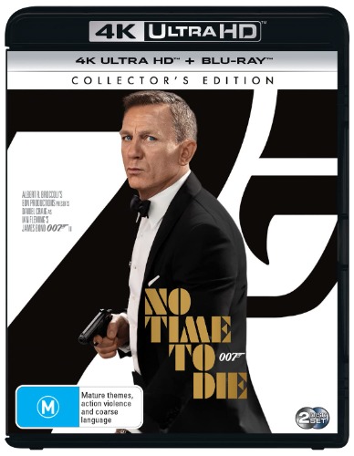 No Time To Die (2020) - 2 Disc - (4k Ultra HD/Blu-ray)