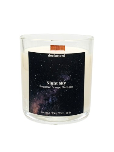 Night Sky Wood Wick Candle - 13 oz.