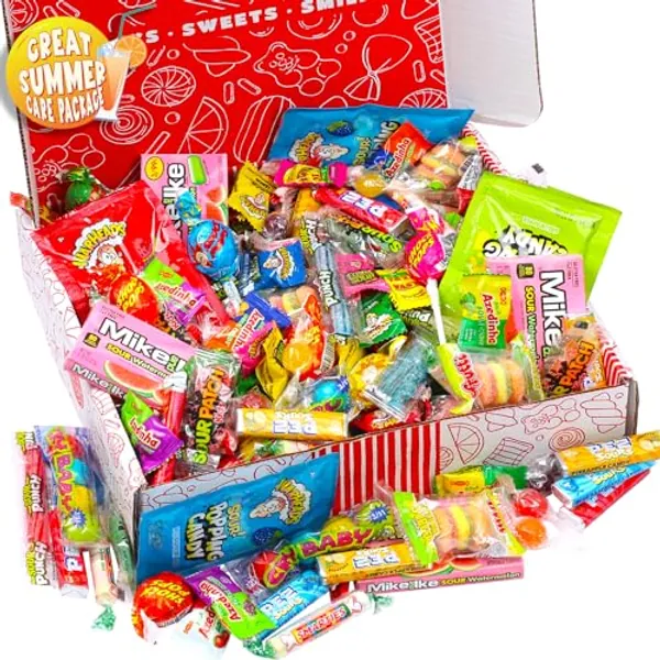 Sour Candy Variety Pack - 3 Pounds - Kids Candy Gift Box - Bulk Candy Box - Sour Candies Gift Basket - Candy Gift for Children and Adults