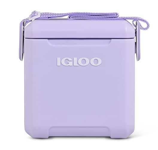 Igloo 11 Qt Tag Along Too Strapped Picnic Style Cooler - Lilac Breeze