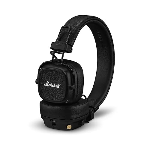 Marshall Major V On-Ear Bluetooth Headphone, Black