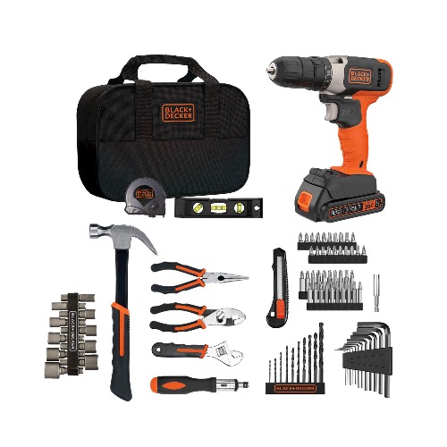 beyond by BLACK+DECKER Home Tool Kit with 20V MAX Drill/Driver, 83-Piece (BDPK70284C1AEV) - Tool Kit