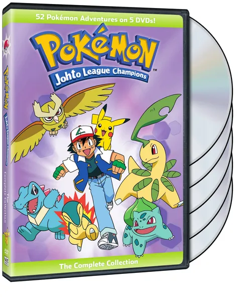 Pokémon: Johto League Champions - The Complete Collection (DVD)