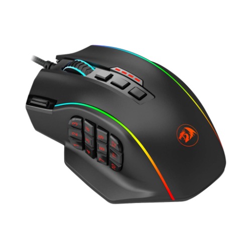 Redragon M901 Perdiction Wired Gaming Mouse with weight tuning set