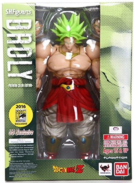 Dragon Ball Z SDCC 2016 Bandai Broly S.H. Figuarts (Premium Color Edition)