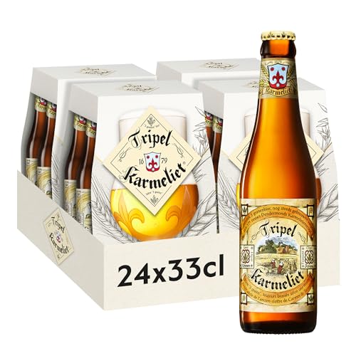 Tripel Karmeliet Bière Pack 24 Bouteilles 33cl - 330.00 ml (Lot de 24)