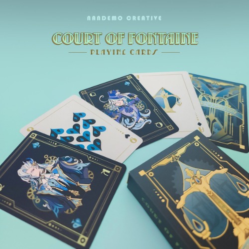 [PRE-ORDER] Court of Fontaine Playing Cards