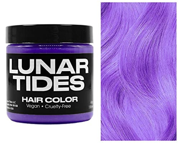 Lunar Tides Semi-Permanent Hair Color (43 colors) (Iris Purple) - 4 Fl Oz (Pack of 1) - Iris Purple