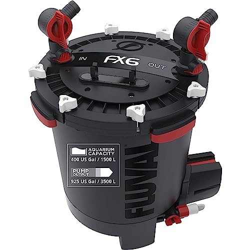 Fluval FX6 High Performance Aquarium Filter, Canister Filter for Aquariums up to 400 Gal. - FX6