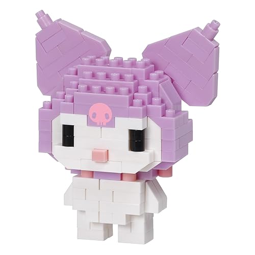 nanoblock - Sanrio - Kuromi, Character Collection Series Building Kit - Kuromi