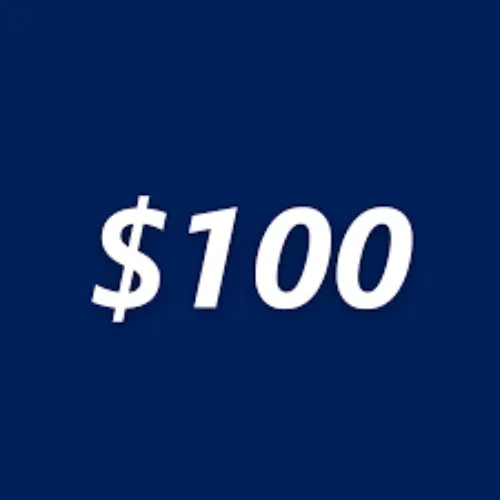 $100 Donation 