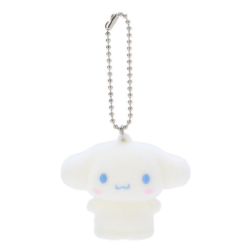 Cinnamoroll Flocked Keychain Mascot