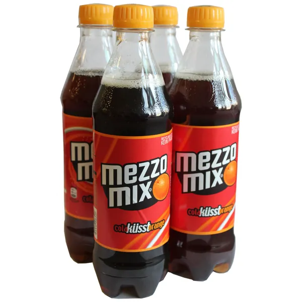Mezzo Mix 4 pack 500ml ea. German Import (.5L Bottles) - 
