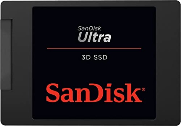 SanDisk Ultra 3D NAND 4TB Internal SSD - SATA III 6 Gb/s, 2.5"/7mm, Up to 560 MB/s - SDSSDH3-4T00-G26 - Newest Generation - 4TB