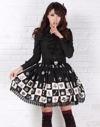 Checkered Chess Skirt - XXL