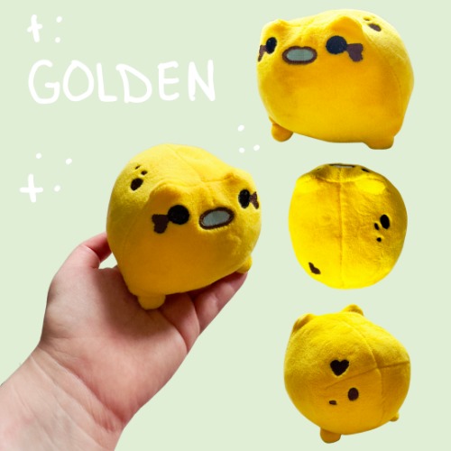 Colorful Frogs - Golden