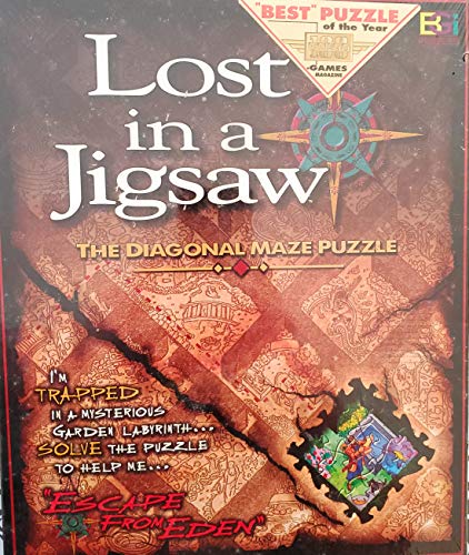 Lost in a Jigsaw: The Diagonal Maze Puzzle