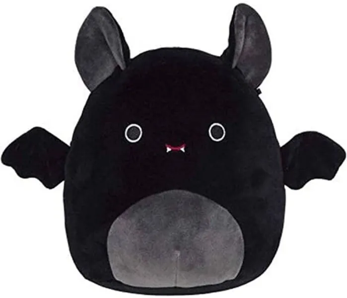 Kawopa 13.7 inches 1Pcs Plush Bat Toy Stuffed Animals Plush Doll,Soft Cute Best Gift Suitable for All of Age, Christmas Birthday Halloween Home Decoration Gift (Black)
