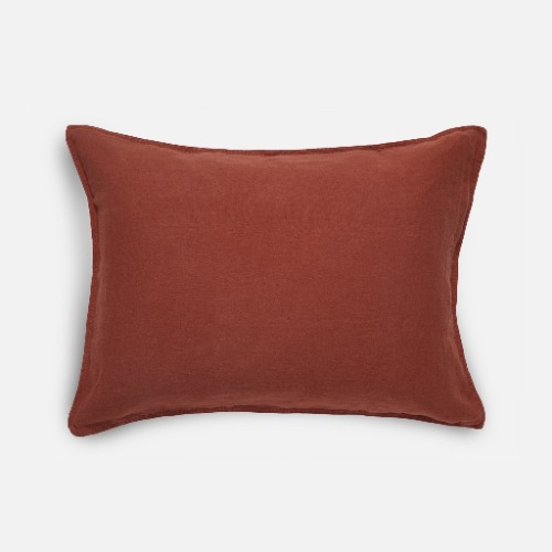 Linen Pillowcases | Standard / Terracotta