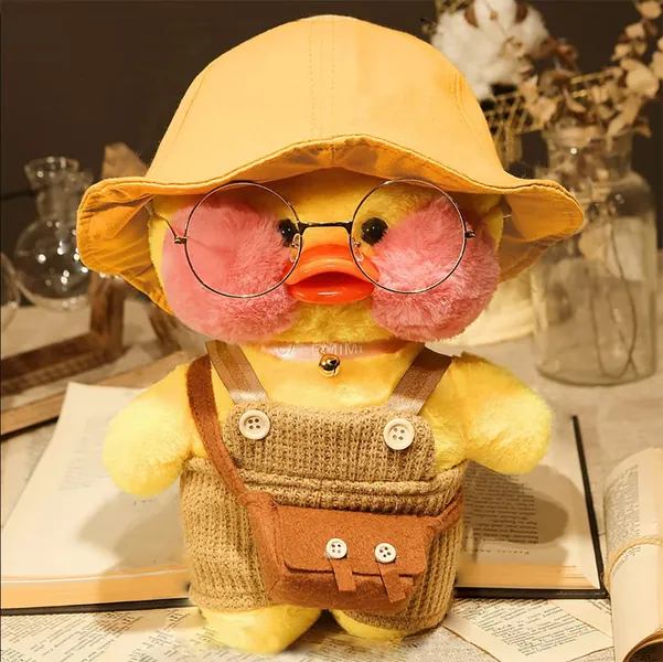 MOCOST Soft Duck Plush Doll, Cute Duck Stuffed Animal Plush Toy, Birthday for Kids Girls Sweetie, 12inch/30cm - Y01