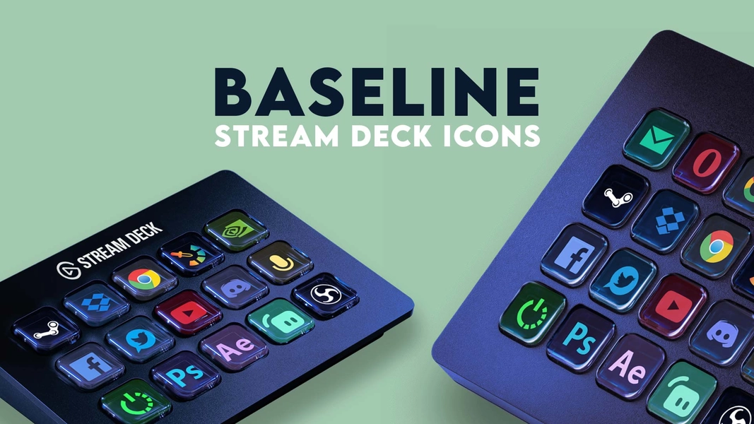 Baseline - Stream Deck and Touch Portal Key Icons