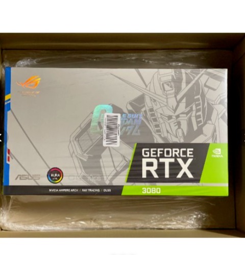 ASUSTek NVIDIA GeForce RTX 3080 Triple Fan Model 10G ROG-STRIX GUNDAM-EDITION