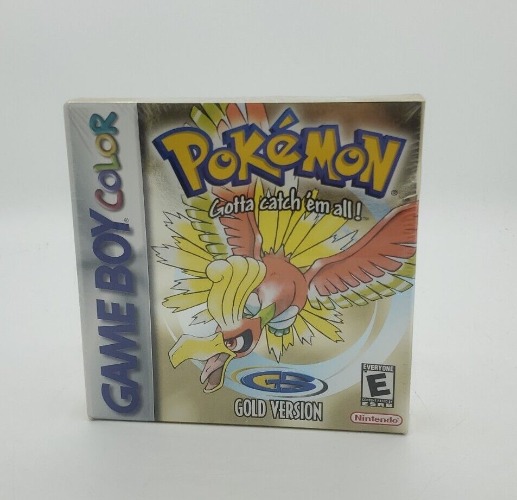 Pokemon Gold Version (Nintendo Game Boy Color, 2000) BRAND NEW SEALED!!!!