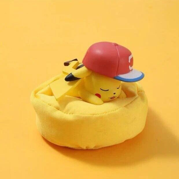 Pikachu Sleeping Bean Bag Figure - Pokemon