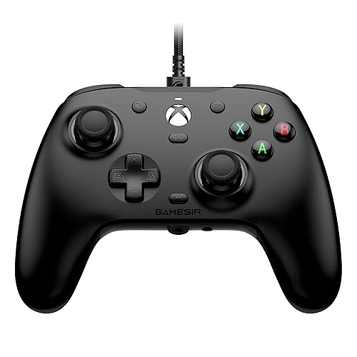 GameSir G7 HE Wired Xbox Controller, Officially Licensed Controller for Xbox Series X|S, Xbox One, Windows 10|11, PC, Video Game Controller with Hall Effect Sticks (Black) - Black