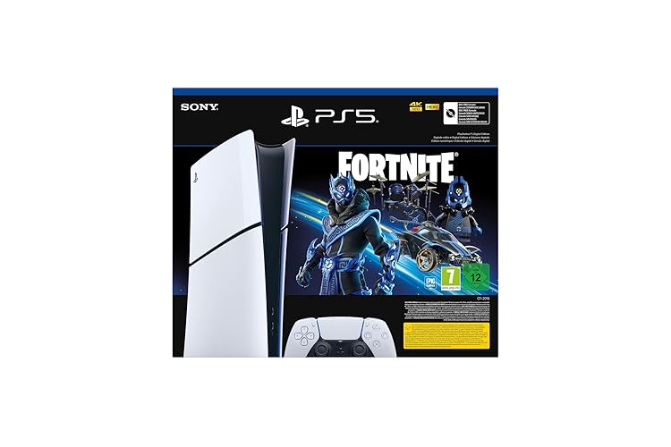 Playstation Pack Console édition numérique 5 – Fortnite® Cobalt Star (modèle – Slim) - Numérique - + Fortnite